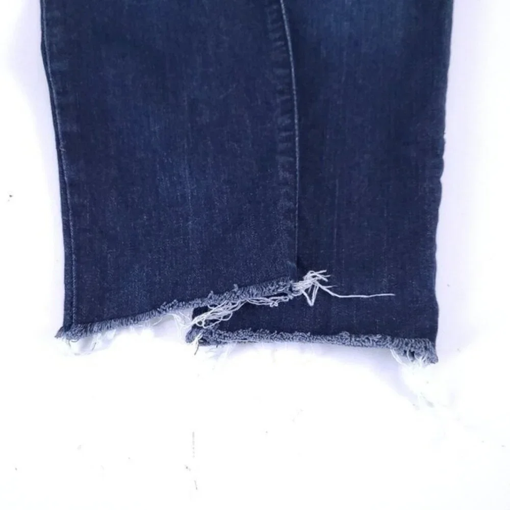 Democracy Ab Solution Slimming Skinny Jeans Size 6 Raw Hem